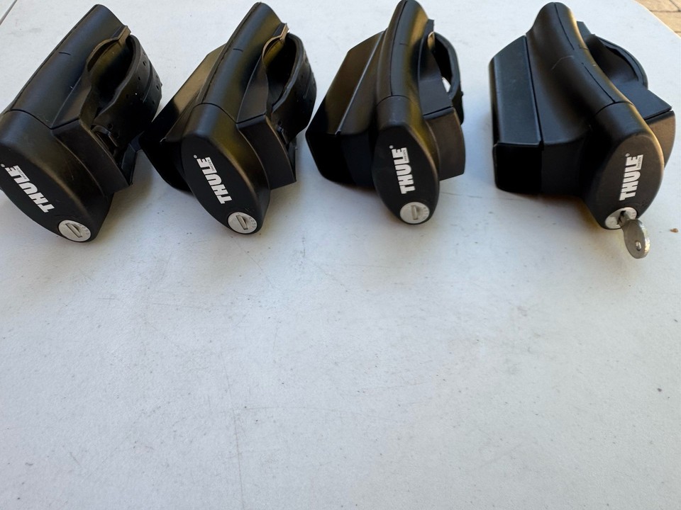 Thule 450 Crossroad Square Bar Foot Pack For Raised Side Rails - W ...