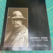 1980 Edward S. Curtis Calendar Portraits of the North American Indian
