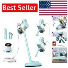 450W Lightweight Corded Stick Vacuum - 2-in-1 Handheld & Powerful HEPA Cleaning