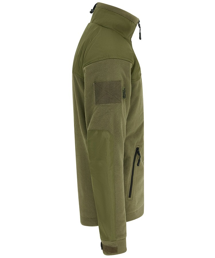 Giacca Fleece Uomo Defender Tactical Verde foto 4