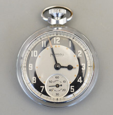 Vintage Ingersoll Triumph Gt Britain Pocket Watch Working
