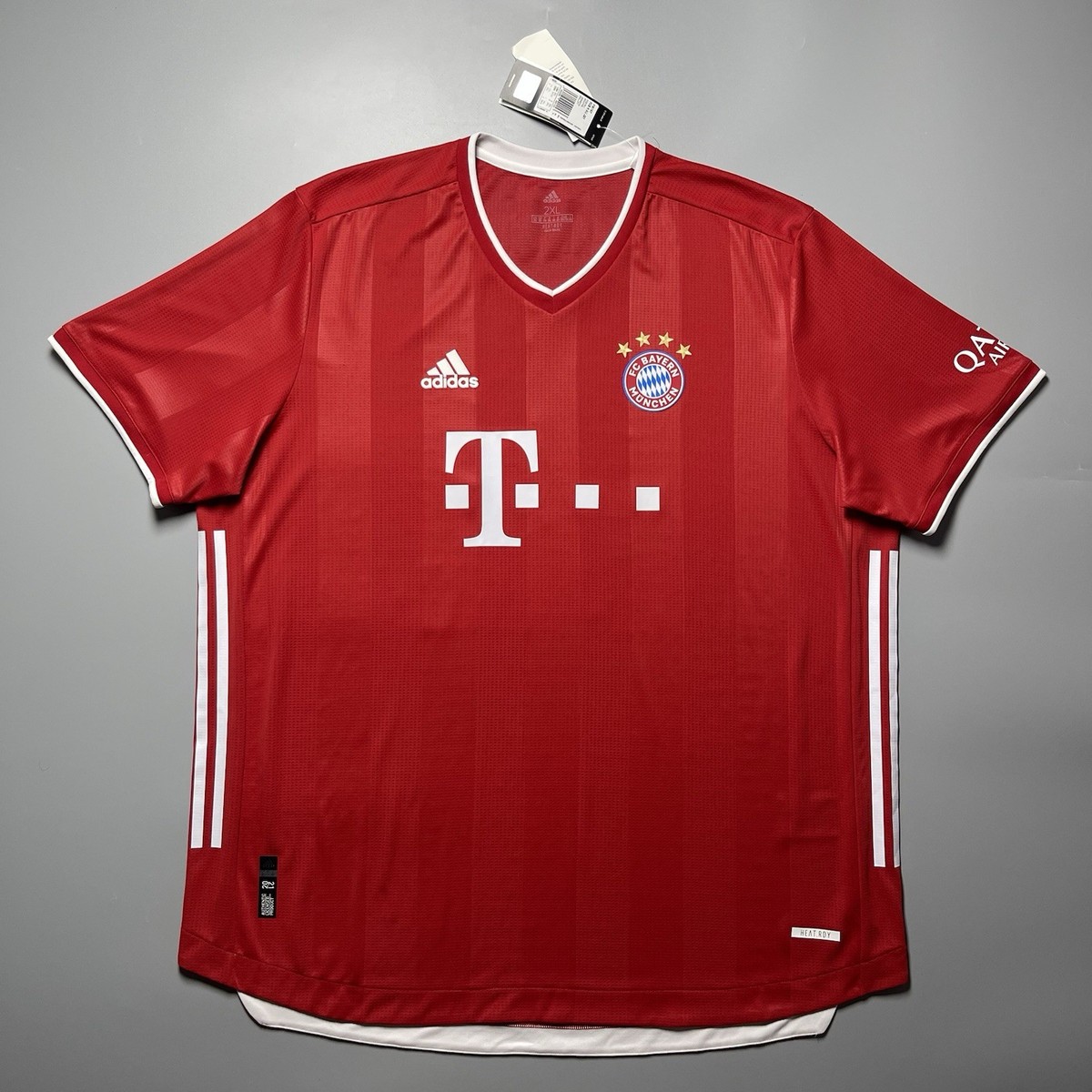 NWT BAYERN ADIDAS 2020/2021 FOOTBALL HOME JERSEY #10 GNABRY SIZE