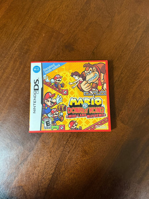 Mario vs Donkey Kong Mini Land Mayhem DS CIB Complete - Authentic Tested