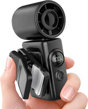 Clip-On Portable Fan for Strollers, Handheld Turbo Fan for Travel Small but Mi