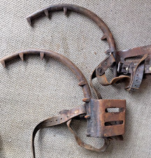 A.RICHARD BOURGES vintage ANCIEN OUTILS GRIMPETTE à pointe POTEAU EDF bucherons