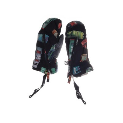 Quiksilver, Fäustlinge, Größe: XS, Schwarz/Mehrfarbig, Unisex (Kinder) #zsY