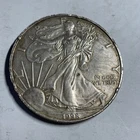 1998 American Eagle / Walking Liberty Silver Dollar ( AU ) 1oz .999