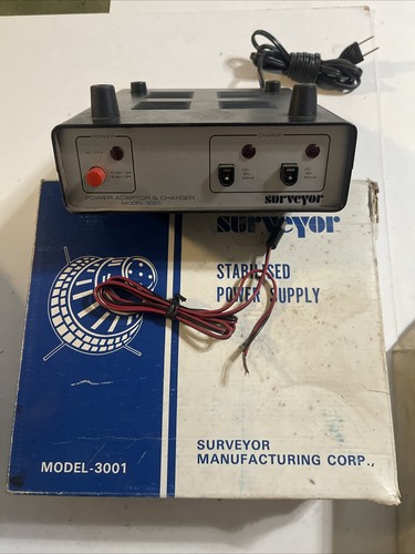Cargador de batería adaptador de CA Surveyor modelo 3001 de colección fuente de alimentación de radio CB - Imagen 1 de 5