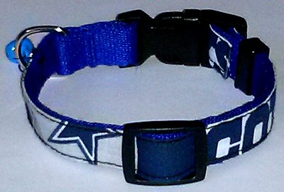 Dallas Cowboys COLLAR Dog Small Pet Pro Football Team Fan Game