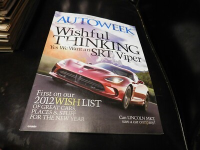 AutoWeek Automobile Magazine December 24 2012 SRT Viper