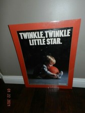 1980s CONVERSE POSTER "Twinkle Twinkle Little Star"