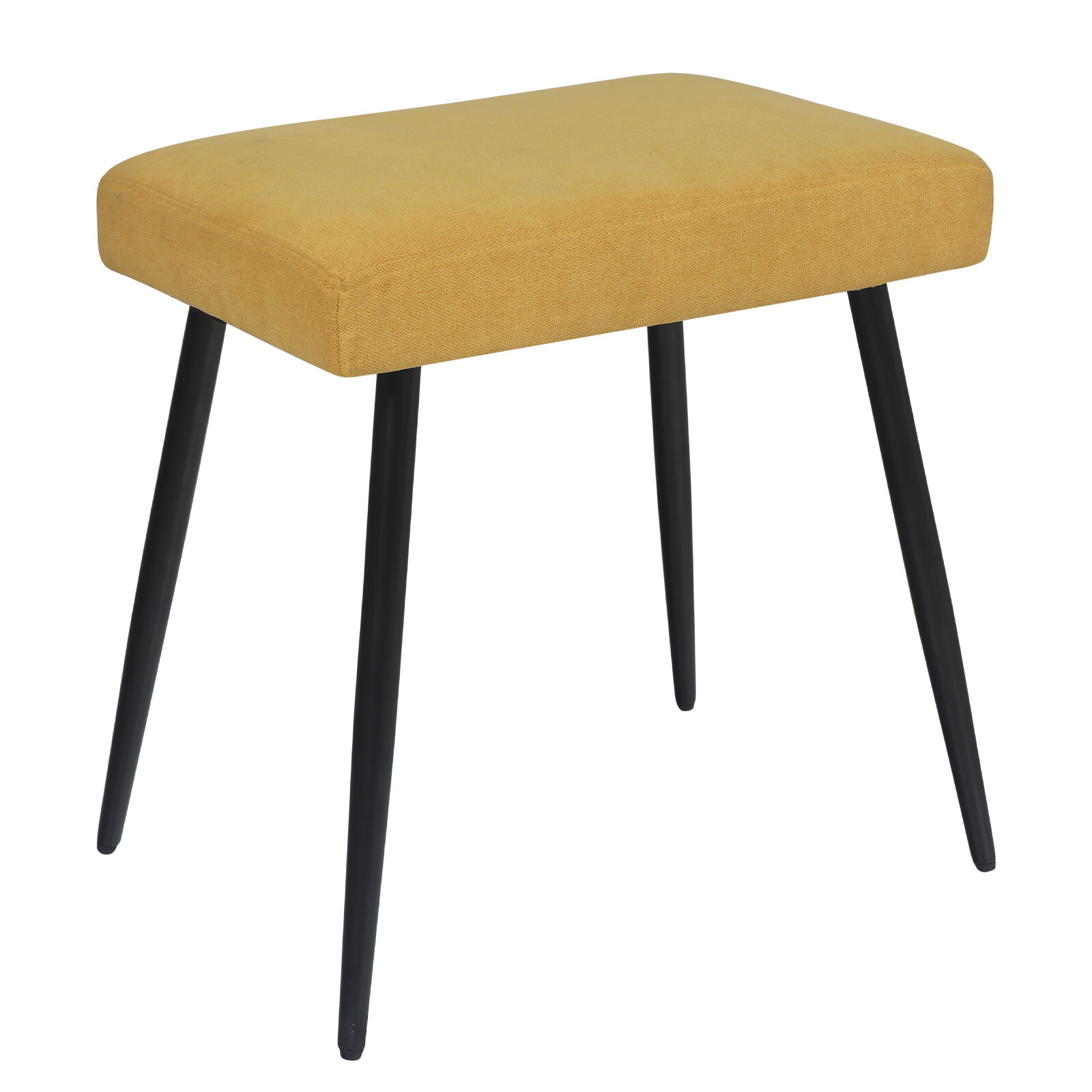 Linen Armchair with Footstool Accent Tub Chair Occasional Chair Wing