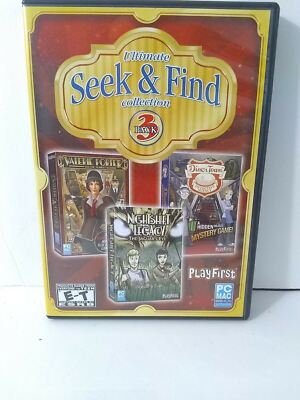 Ultimate Seek & Find Collection PC Computer Game 3 pack Valerie Porter  fun