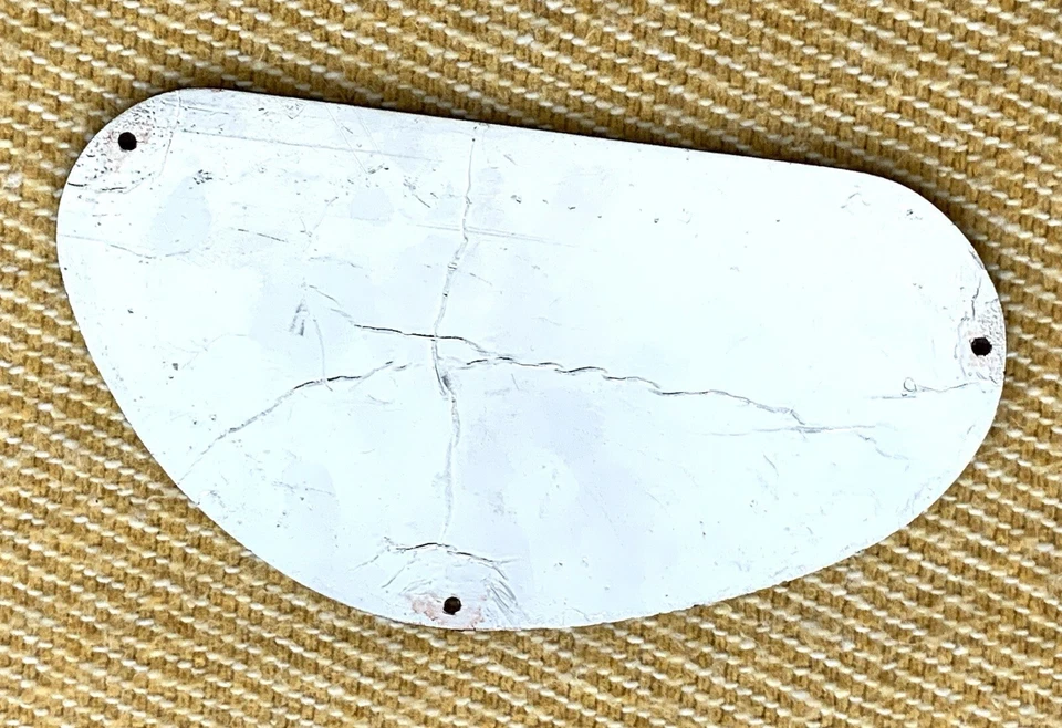 Placa de cubierta de compartimento de control de guitarra eléctrica Hamer Slammer serie SP 1991 Foto 2 de 2