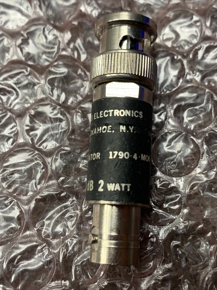 Kings Electronics 14dB 2 Watt Attenuator 1790-4-M06 — 第 4/4 张图片