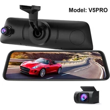 AUTO-VOX OEM Rear View 9.35''  Mirror Camera 1080P Full Touch Screen Dash Cam US