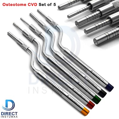 Surgical Implant Osteotome Sinus Lift Posterior Osteotomy Offset Curved Concave