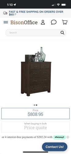 PRICED TO SELL Hillsdale 5-Drawer Dresser/Chest of Drawers - Picture 2 of 5