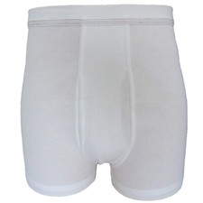 HERMKO 3942 Herren Pagen Doppelripp 100% BIO-Baumwolle hoher Leib Unterhose Shor