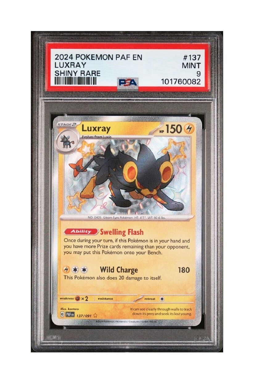 Luxray 137/091 Sv: Paldean Fates Holo for sale online | eBay Luxray 137/091 Sv: Paldean Fates Holo for sale online | eBay