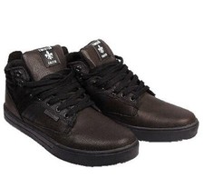 MENS / YOUTHS TWISTED FAITH CATCHER CASUAL TRAINER SHOE BACK TO SCHOOL - BLACK