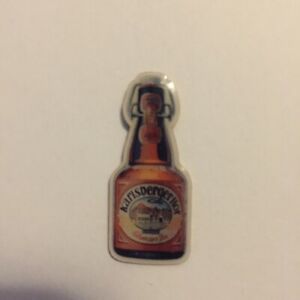 Kulmbacher Bier Brauerei Flasche Glas alt Pin !!