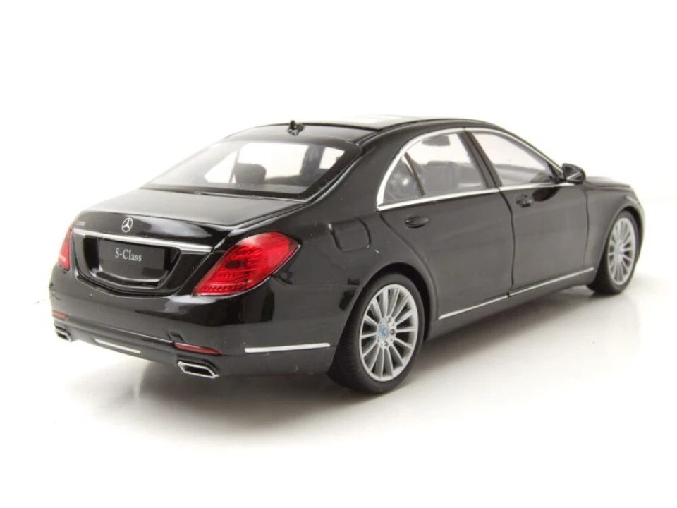 Mercedes S-Class W222 2013 Nera Modellino 1:24 Welly - Immagine 2 di 4