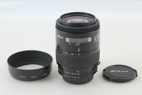 【Near Mint w/ Hood HB-2】 Nikon AF Nikkor 35-105mm f/3.5-4.5 Zoom Lens From JAPAN - Picture 9 of 10