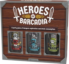 RACHOBBRD-BGRE Rollacrit Heroes of Barcadia Board Game
