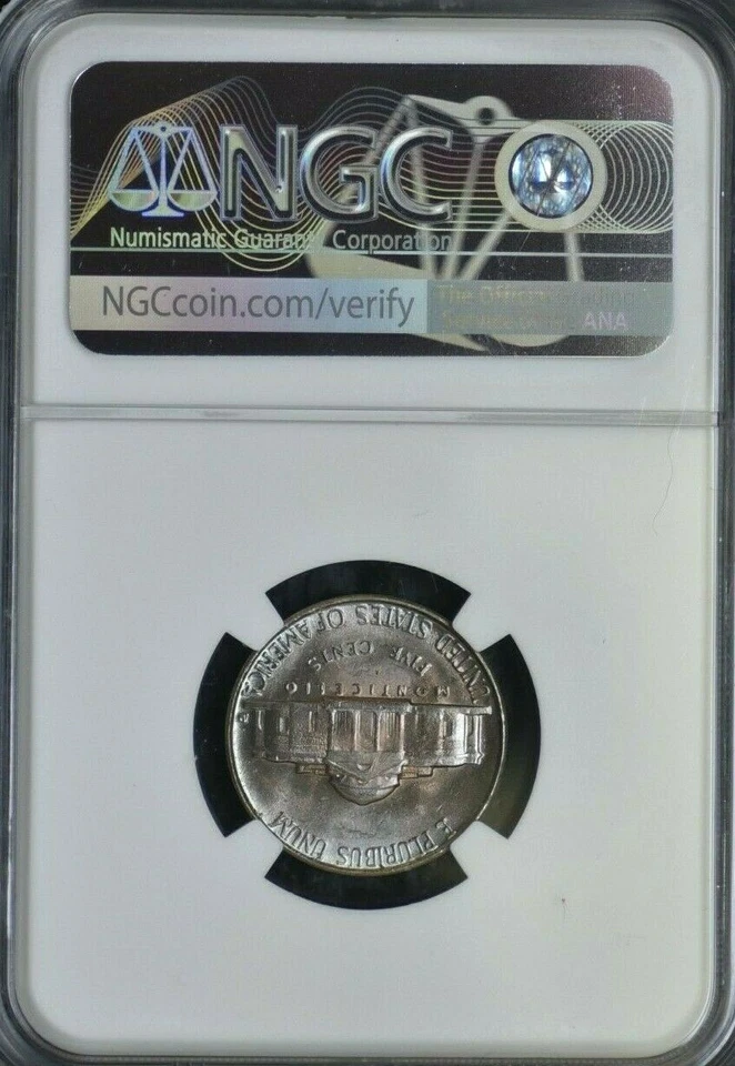 1956 D - JEFFERSON NICKEL - NGC MS66 - GEM UNCIRCULATED - Image 3 of 4