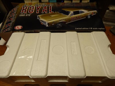 ACME 1966 GTO ROYAL ACE WILSON'S 1/18 SCALE NIB STILL TAPED SHUT 1 OF 636 LQQK