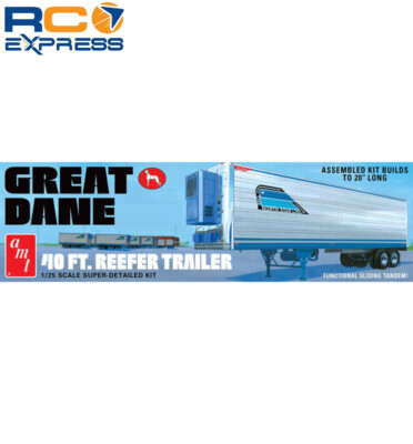 AMT Great Dane 40 Reefer Trailer Coors Plastic Model Kit AMT1249