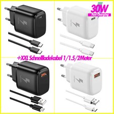 Dual Power Adapter 30W Schnell Ladegerät Usb C Ladekabel iPad iPad Pro Macbook