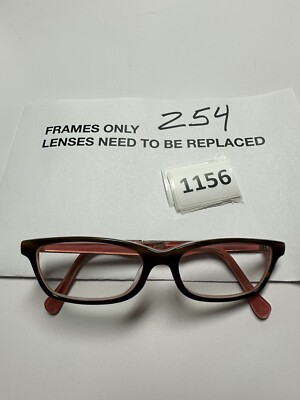 LUCKY BRAND SHORE Brown Horn Rectangular Womens Full Rim  display picture 3