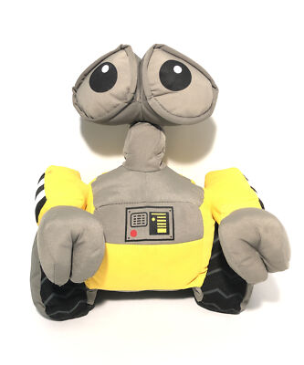 Disney Store Exclusive Wall-E Plush-Large 13.5 x11  Rotating Head Pixar Plush