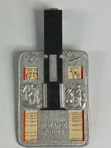 Sgt. Sergeant Preston Distance Finder Toy Premium Quaker Cereal 1950s Vintage - Picture 2 of 22