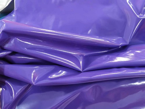 Women Long Pants Wet PVC Leather Toursers Candy Color Men's Casual Daily Bottoms - Picture 6 of 13