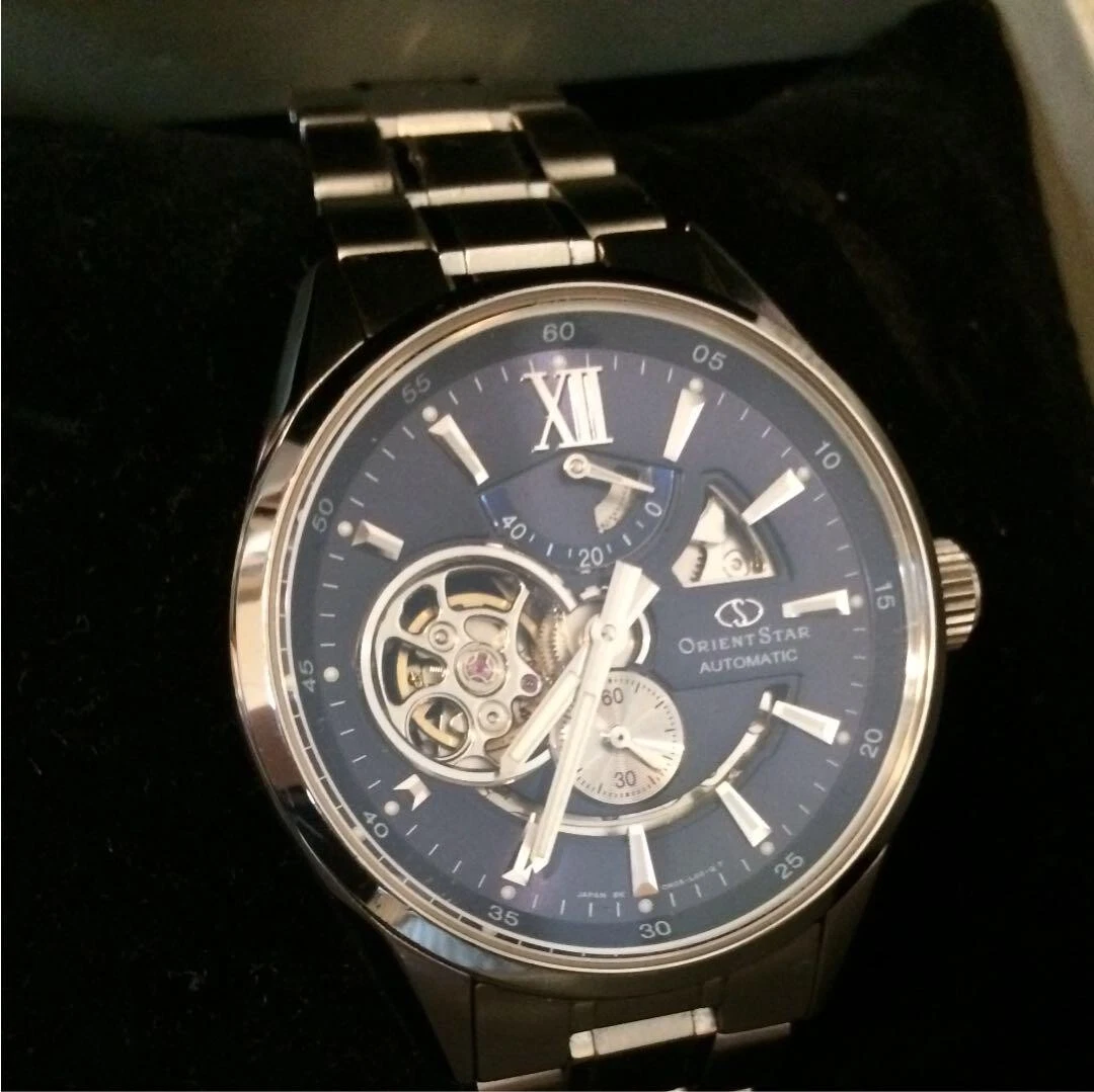 Orient Star Semi Skelett Automatisch DK05-CO-B 41mm Marineblau 