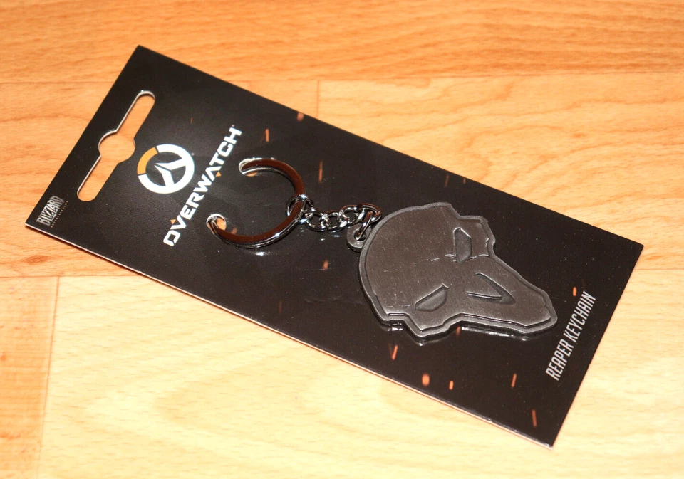 Overwatch Reaper Blizzard Entertainment Raro Llavero Llavero Llavero Foto 2 de 4