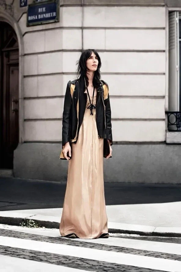 MAISON MARGIELA Abito da donna MAISON MARTIN MARGIELA x HM taglia 8 oro maxi cuciture a vista