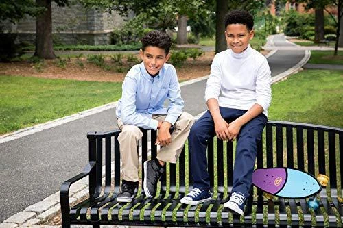 Camisa social clássica masculina manga longa French Toast (padrão e husky), leve - Imagem 3 de 4