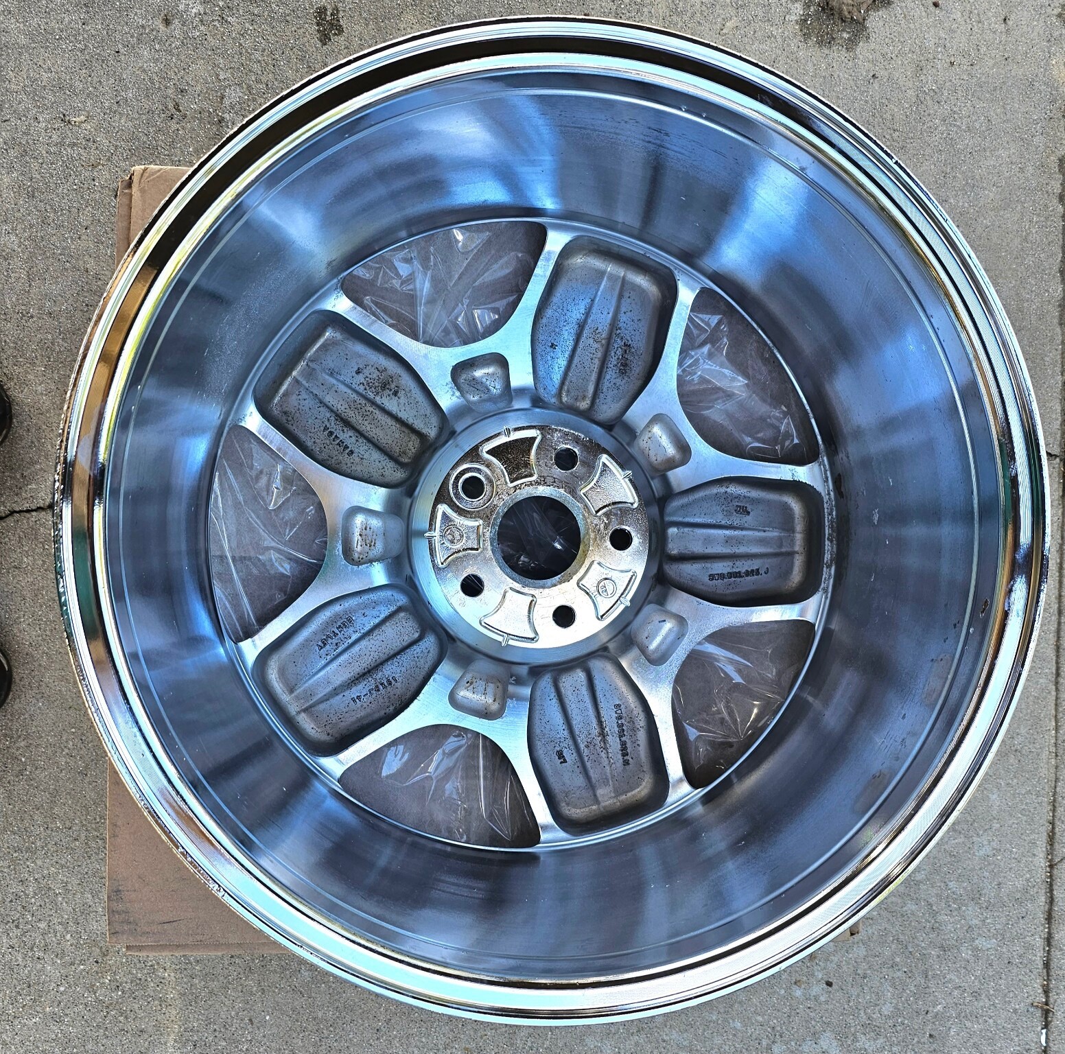 19" NEW CHROME OEM FACTORY BENTLEY FLYING SPUR CONTINENTAL GT GTC MULLINER WHEEL