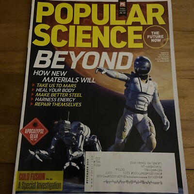 Popular Science Magazine (November 2012) How New Materials Will Take Us To Mars