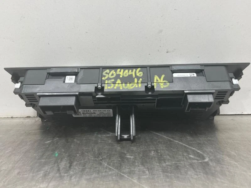 2014-2017 Audi A6 Climate AC Heater Control w/ Heated Seats OEM - Изображение 2 из 4