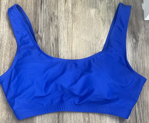 Two Piece Women's Blue Size XL Cute Bikini Swimsuit Bathing Suit NWOT No Liner - Picture 3 of 4