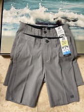 LAST PAIR NEW TAGS BILLABONG BOYS MENS BOARD SHORTS SIZE 29 LIGHTGRAY SURF SAND
