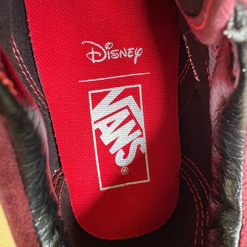Vans Women Disney Old Skool Stackform Poison Apple Red Velvet Chunky Shoe Size 7 - Picture 14 of 20