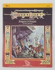 DL1 DRAGONS OF DESPAIR DUNGEONS MODULE DRAGONLANCE TRACY HICKMAN CLYDE CALDWELL