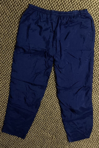 Size Small Girls Drawstring Nylon Shell Distressed Cut Off Lounge Pants Gym Run - Picture 13 of 24