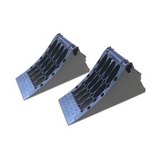 2 x Unterlegkeil LKW 5000kg,5To Hemmschuh Bremskeil DIN 76051-E46 mit Schiene